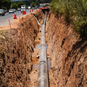 gas line installation